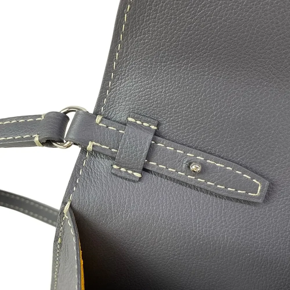 Goyard Chypre Shoulder Bag Coated Canvas Leather